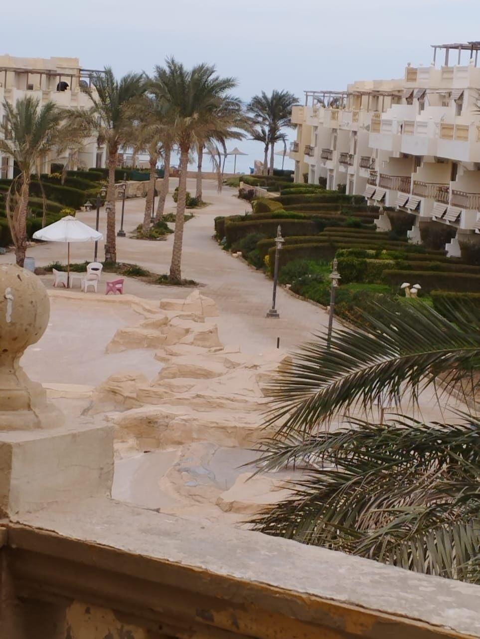 Bellagio Azure aerial overview of lagoons