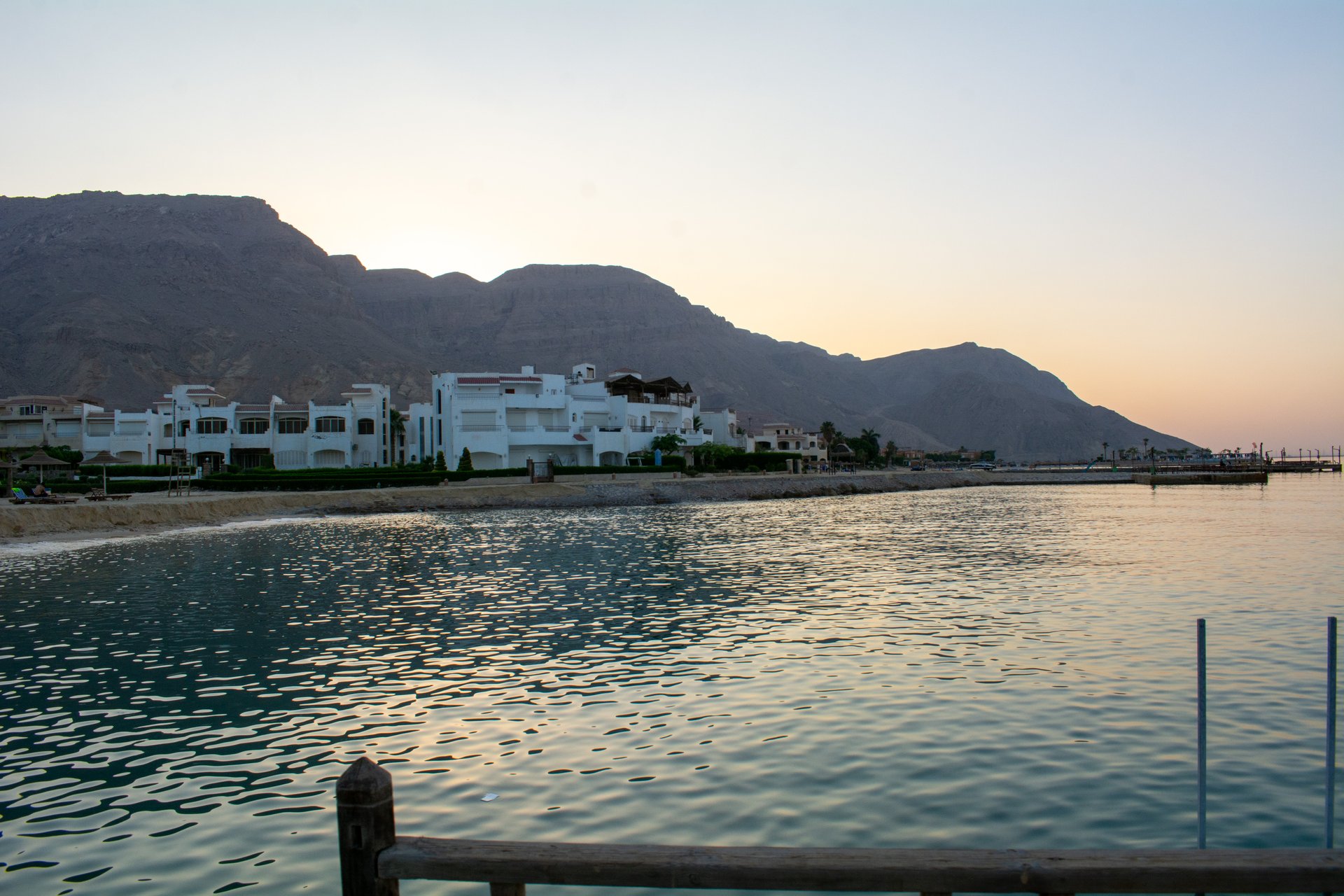 El Galala Azure terraced villas along the hillside